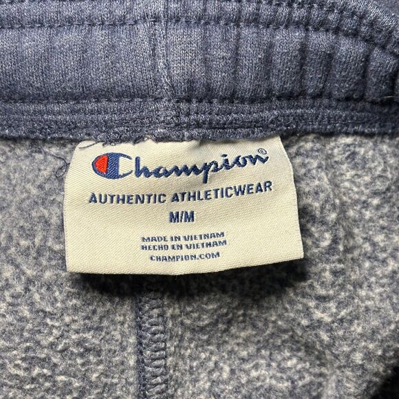 Champion Authentic Athleticwear Jogger Sweatpants Navy Blue Medium - Picture 4 of 5